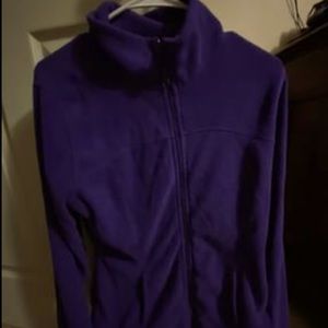 Purple fleece